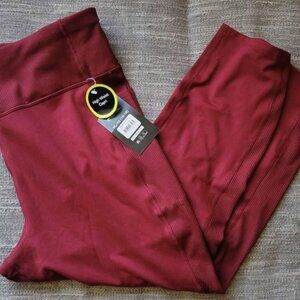 NWT - Red Athletic Works High Waist Capri Leggings (XL)